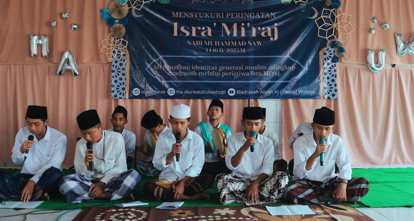 Peringatan Isra Mi'raj di MA UW Jombang: Menguatkan Identitas Generasi Muslim di Lingkup Madrasah