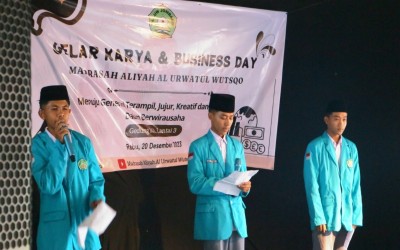 Tumbuhkan Jiwa Kreatif dan Wirausaha, MA UW Jombang adakan