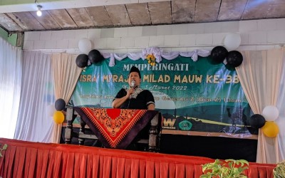 MA-UW Jombang Gelar Peringatan Isra’ Mi’raj Nabi Besar Muhammad SAW dan Milad Madrasah Ke-38 dengan Prokes Ketat
